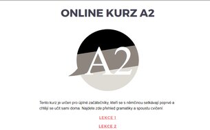 Amelie – Liberec - Liberec I-Staré Město – Němčina A2 - elearning pro začátečníky a mírně pokročilé Amelie – Liberec - Liberec I-Staré Město – Němčina A2 - elearning pro začátečníky a mírně pokročilé