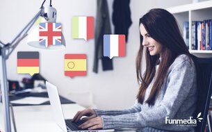 Funmedia – Praha – Online jazykové kurzy na 2 roky - možnost vyzkoušení zdarma!
